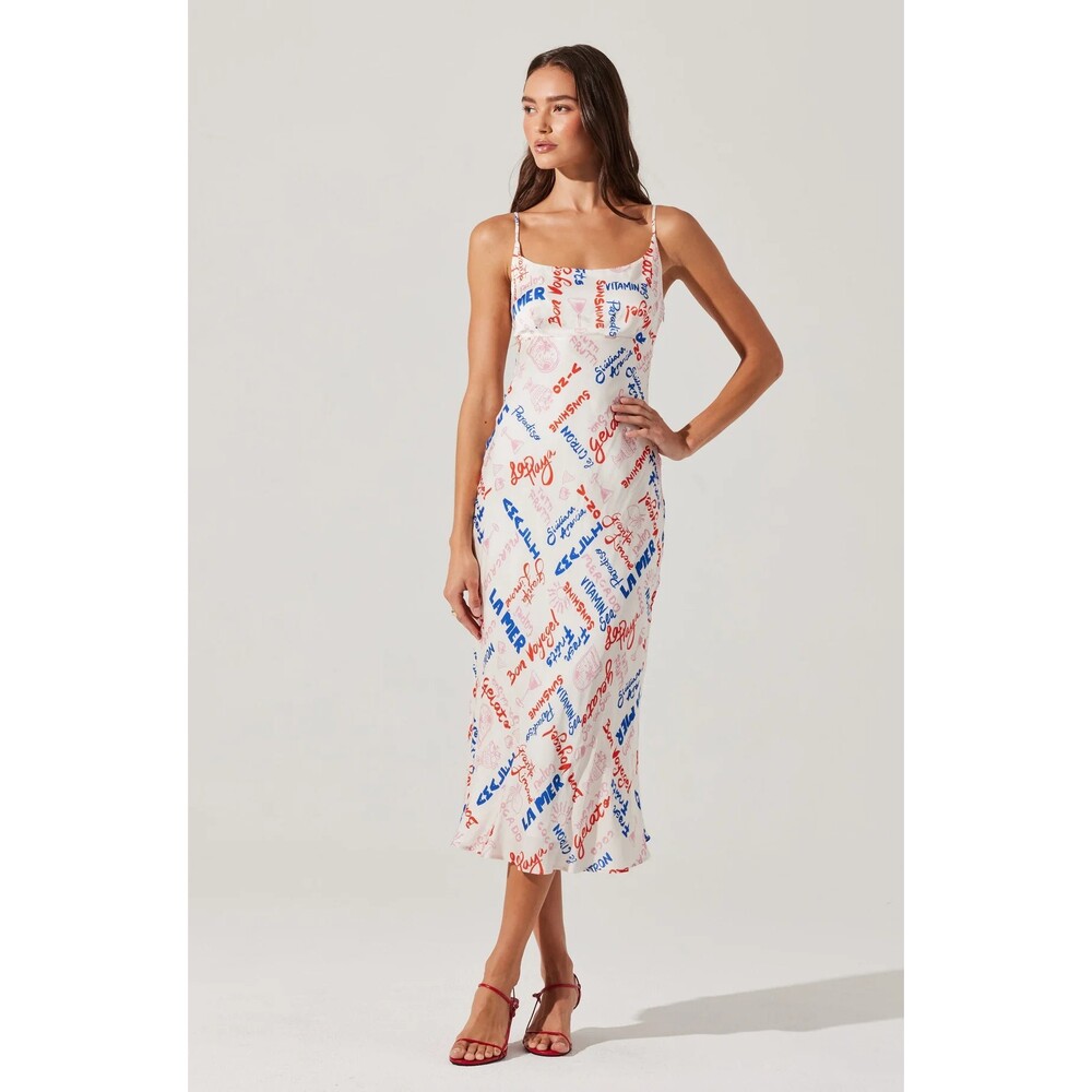 New ASTR Joan Midi Dress (M)